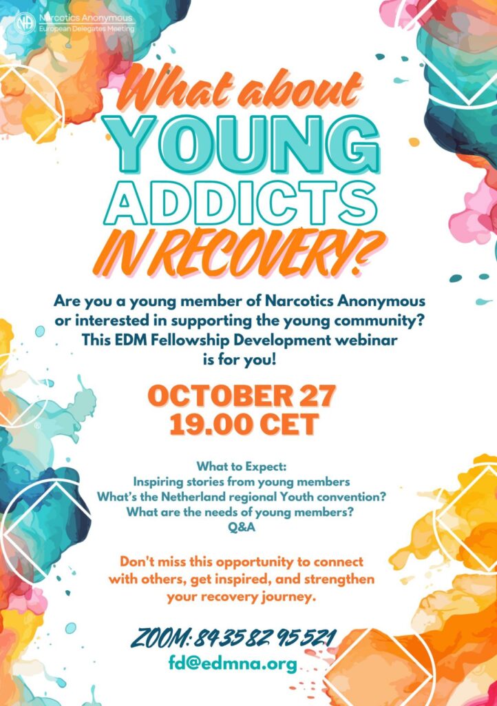 EDM Fellowship Development Webinar--What-about-young-addicts-in-recovery-- 27 October 2024